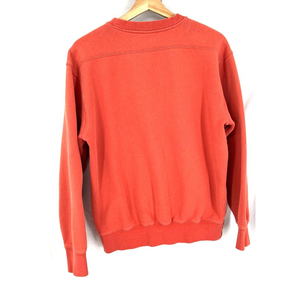 Saratoga NY crewneck pullover sweatshirt equestrian horse orange aesthetic top M - Picture 8 of 9